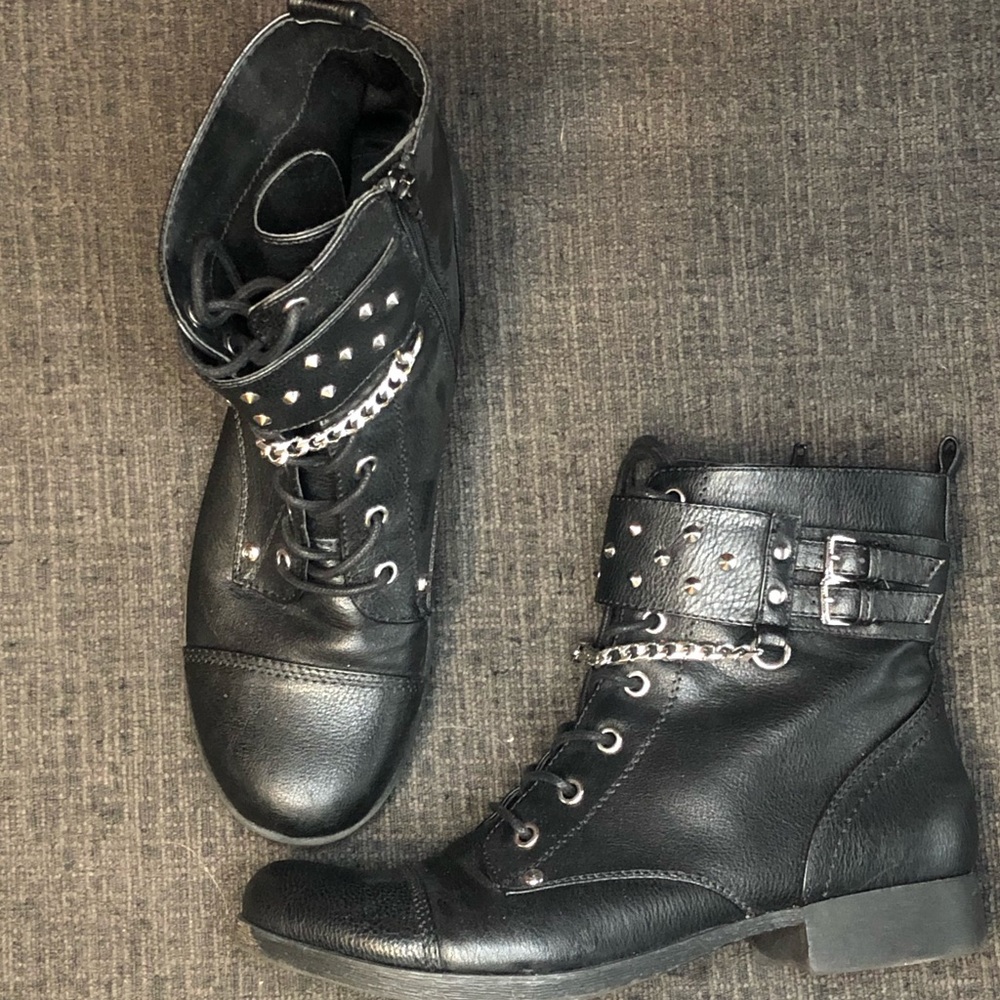 Guess Studded Moto Boots